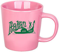 Ceramic Mugs: 12oz Color Glossy Coffee Mugs